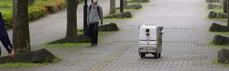 ロボット走行写真